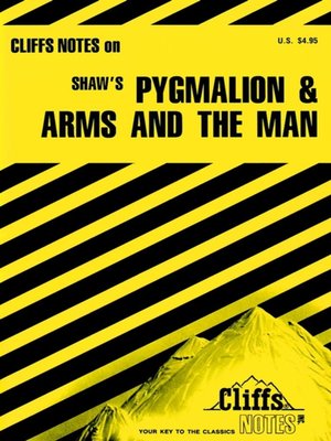 cover image of CliffsNotes on Shaw's Pygmalion & Arms and The Man
